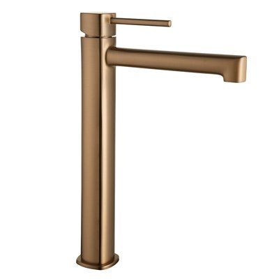 IMEX TOSCANA BRUSHED ROSE GOLD Змішувач для умивальника високий, матове рожеве золото BDT064-3ORC BDT064-3ORC фото
