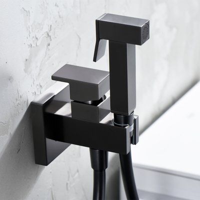 IMEX IRLANDA BLACK GUN METAL Гігієнічний душ, графіт RDM003/BGM фото