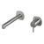 IMEX TOSCANA BRUSHED NICKEL Змішувач для умивальника зі стіни, нікель GLT064/NQ GLT064/NQ фото