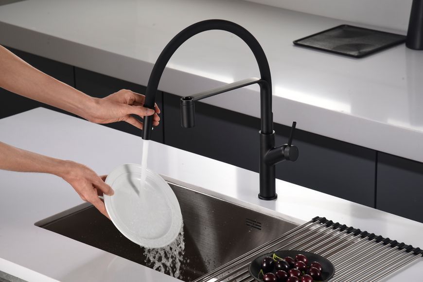 IMEX SENA BLACK MATT Змішувач для кухні, чорний матовий GCE022/NG GCE022/NG фото