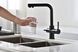 IMEX MARSELLA BLACK MATT Змішувач для кухні з підключенням фільтрованої води, чорний матовий GOS004/NG фото 2
