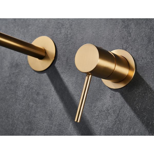 IMEX MONZA BRUSHED GOLD Душовий набір для ванни на 3 споживача, золото матове GTM11102/OC фото