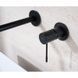 IMEX BLESS MATT BLACK Змішувач для умивальника зі стіни, чорний матовий GLB063/NG GLB063/NG фото 3