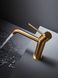 IMEX MONZA BRUSHED GOLD Змішувач для умивальника, PVD матове золото BDM039-1OC фото 3