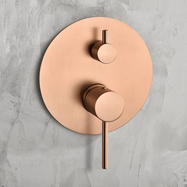 IMEX MONZA BRUSHED ROSE GOLD Набір для душу, PVD матове рожеве золото GPM039/ORC фото