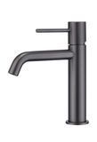IMEX MONZA BLACK GUN METAL Змішувач для умивальника, PVD графіт BDM039-1BGM фото