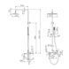 IMEX TOSCANA CHROME Душова колона з виливом, хром BDT064-B BDT064-B фото 5