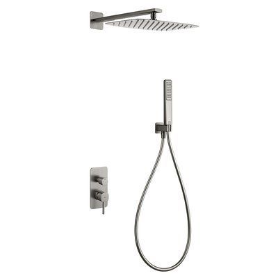 IMEX TOSCANA BRUSHED NICKEL Набір для душу, нікель матовий GPT064/NQ GPT064/NQ фото