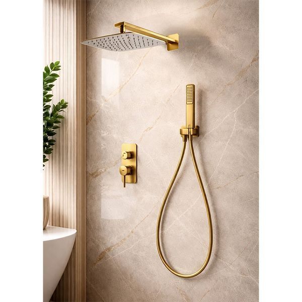 IMEX TOSCANA BRUSHED GOLD Набір для душу, золото матове GPT064/OC GPT064/OC фото