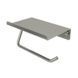 MEDIMEX ESSENTIAL BRUSHED NICKEL Тримач туалетного паперу з поличкою, нікель матовий CAE001-09/NQ CAE001-09/NQ фото 1