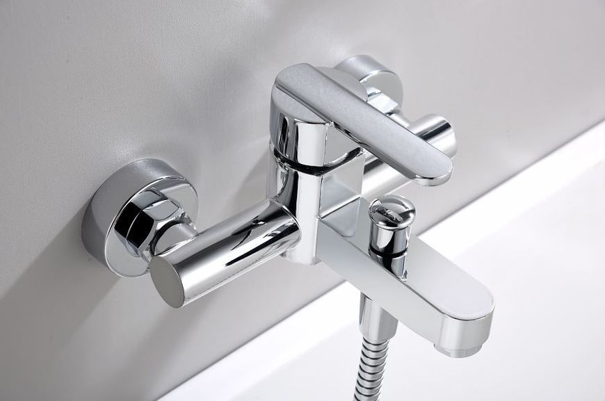 IMEX ROMA CHROME Змішувач для ванни з душовим набором, хром BDR001-4 BDR001-4 фото