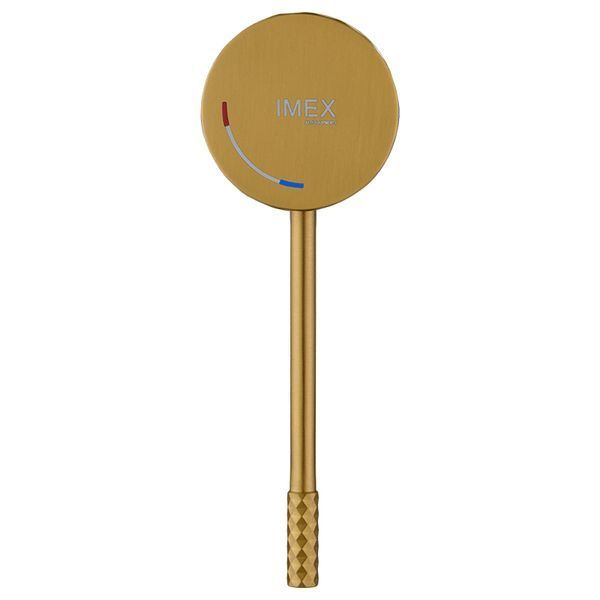 IMEX GENOVA BRUSHED GOLD Змішувач для умивальника, золото матове BDG053-1OC фото