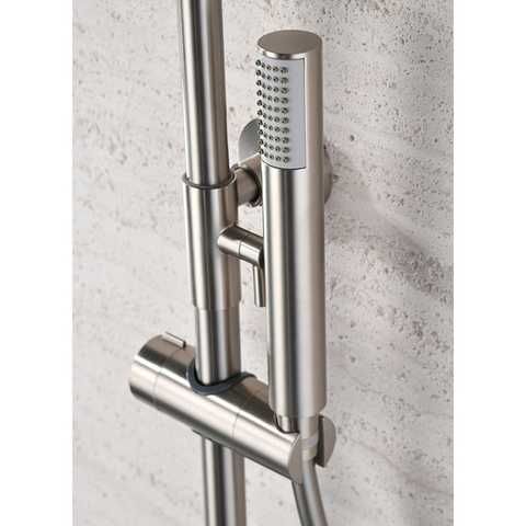 Купити IMEX MONZA BRUSHED NICKEL Душова колона, матовий нікель