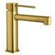 IMEX FIRENZE BRUSHED GOLD Змішувач для умивальника, золото матове BDF065-1OC BDF065-1OC фото 1