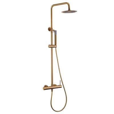 IMEX MONZA BRUSHED GOLD Душова колона, матове золото BDM039/OC фото