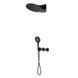 IMEX BOLONIA MATT BLACK Набір для душу термостатичний, чорний матовий GTB066/NG GTB066/NG фото 1