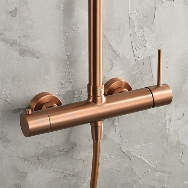 IMEX MONZA BRUSHED ROSE GOLD Душова колона, рожеве матове золото BDM039/ORC фото