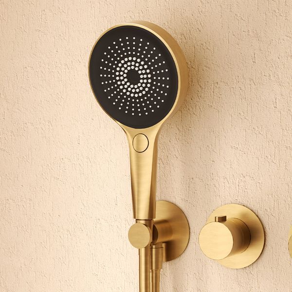 IMEX BOLONIA BRUSHED GOLD Набір для душу термостатичний, золото матове GTB066/OC GTB066/OC фото