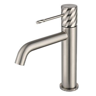 IMEX BLESS BRUSHED NICKEL Змішувач для умивальника, нікель BDB063-1NQ BDB063-1NQ фото