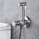 IMEX LINE BRUSHED NICKEL Гігієнічний душ, матовий нікель RDD038/NQ фото 1