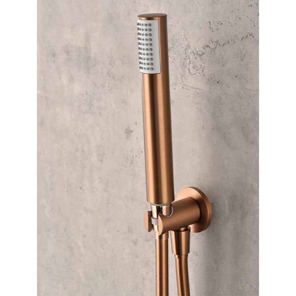 IMEX MONZA BRUSHED ROSE GOLD Душовий набір для ванни на 3 споживача, матове рожеве золото GTM11102/ORC GTM11102/ORC фото