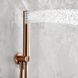 IMEX MONZA BRUSHED ROSE GOLD Душовий набір для ванни на 3 споживача, матове рожеве золото GTM11102/ORC GTM11102/ORC фото 3