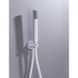 IMEX MILOS MATT WHITE Набір для душу, білий матовий GPMS045/BL фото 3