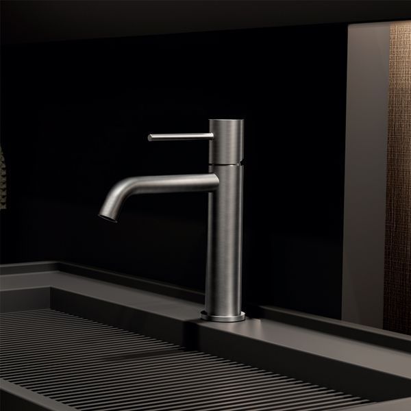 IMEX MONZA BRUSHED NICKEL Змішувач для умивальника, нікель матовий BDM039-1NQ фото