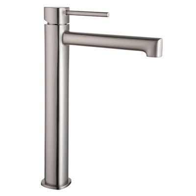 IMEX TOSCANA BRUSHED NICKEL Змішувач для умивальника високий, нікель матовий BDT064-3NQ BDT064-3NQ фото