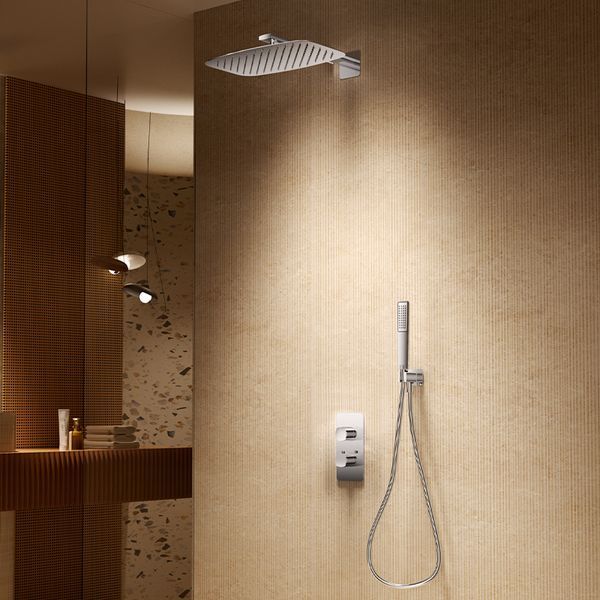 IMEX TOSCANA BRUSHED ROSE GOLD Набір для душу термостатичний, золото рожеве матове GTT064/ORC GTT064/ORC фото