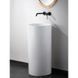 IMEX GENOVA BLACK MATT Змішувач для умивальника зі стіни, чорний матовий GLG053/NG GLG053/NG фото 3