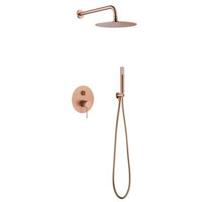 IMEX LINE BRUSHED ROSE GOLD Набір для душу, матове рожеве золото GPD038/ORC фото