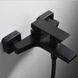 IMEX ART BLACK MATT Змішувач для ванни з душовим набором, чорний матовий BDAR025-4NG фото 2