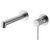 IMEX LINE BRUSHED NICKEL Змішувач для умивальника зі стіни, матовий нікель GLD038/NQ фото
