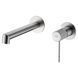 IMEX LINE BRUSHED NICKEL Змішувач для умивальника зі стіни, матовий нікель GLD038/NQ фото 1